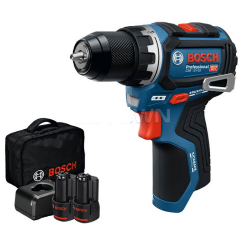 보쉬 GSR 10.8V-32 (2.0Ah, 배터리 2개)_이미지