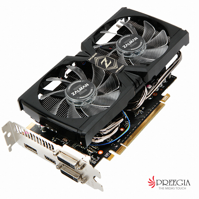 잘만 지포스 GTX650 TI BOOST OC D5 1GB VF1500