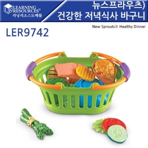 러닝리소스 도매 뉴 스프라우츠 건강한 저녁식사 바구니 LER9742_이미지