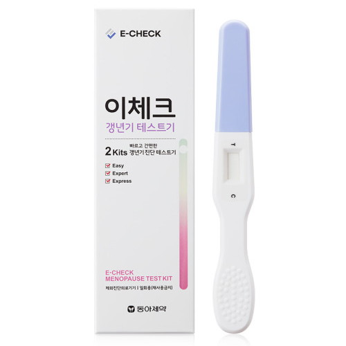 동아제약 이체크 갱년기 테스트기 2개입이미지입니다. 누르면 해당 게시물로 새창이동합니다.