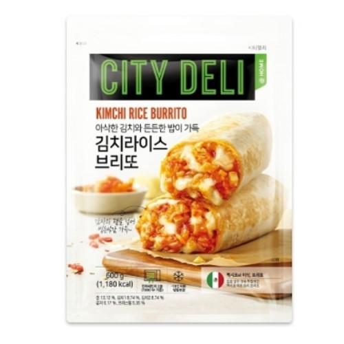 SPC삼립 시티델리 김치라이스 브리또 600g (4개)_이미지