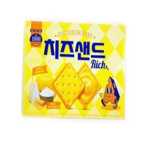 크라운제과 치즈샌드 리치 180g (4개)_이미지