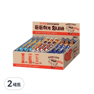 오리온 간식시리즈 든든하게힘내바 단백질바 34g 7p + 에너지바 40g 7p + 핫브레이크 50g 7p 2세트_이미지