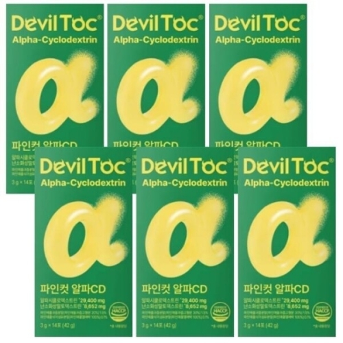 [불명] 데빌톡 파인컷 알파CD 14포 (6개)_이미지