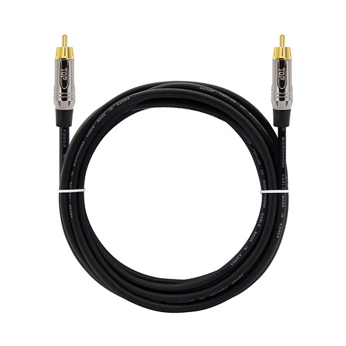 탑라인에이치디 HDTOP RCA MM 메탈블랙 케이블