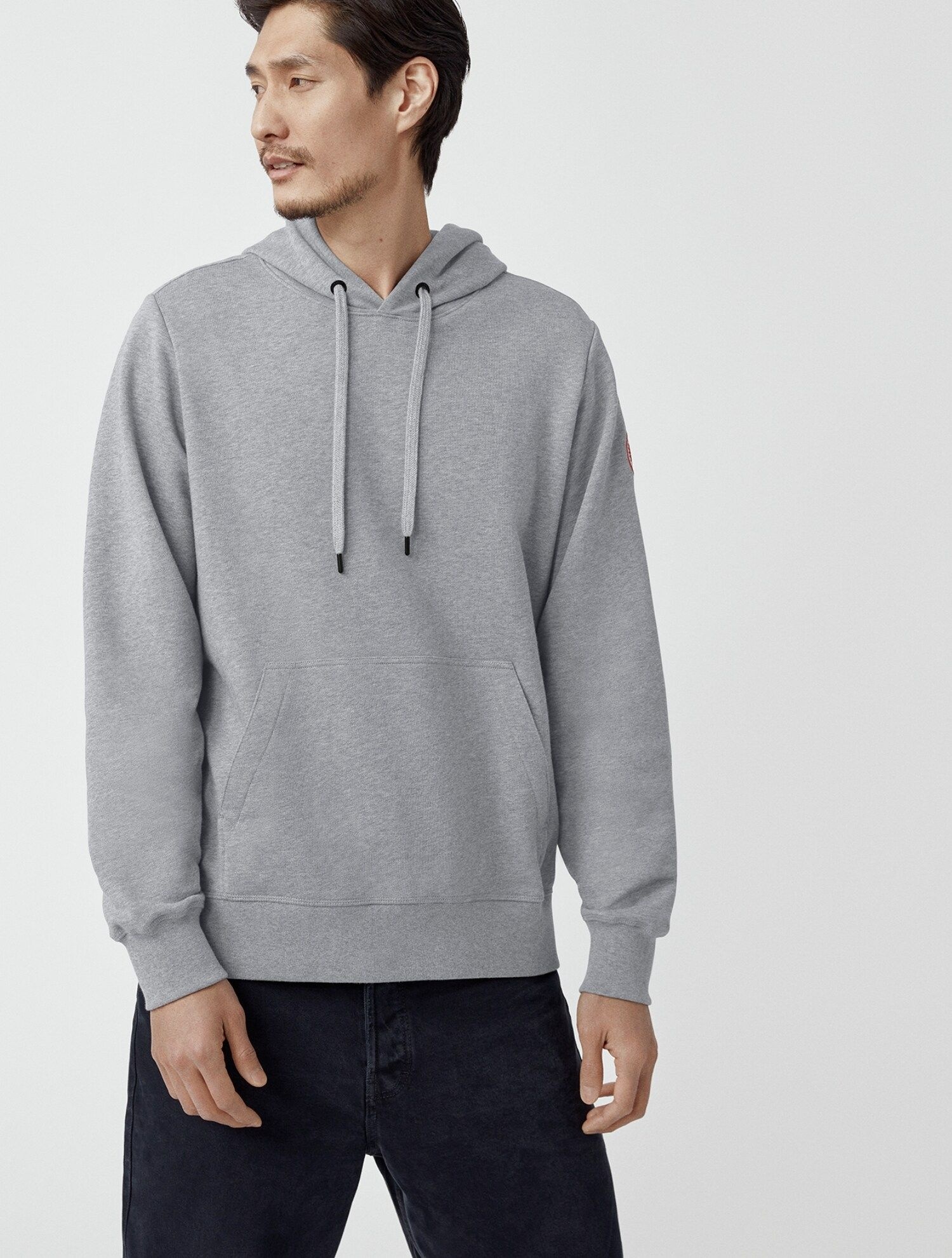 캐나다구스 남성 휴론 후디 Stone Heather Q235AMWC04CGN