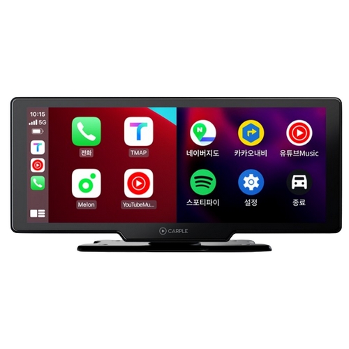카플 모니터 4K 무선 카플레이 안드로이드 오토 CARPLE-CPM1