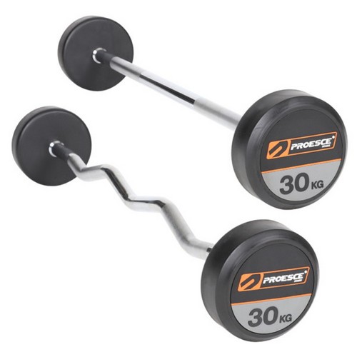 프로이스  프로페셔널 고정 직선바 컬바 (30kg)