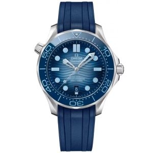 21032422003002 SEAMASTER DIVER 300M 코액시얼 42MM 서머 블루