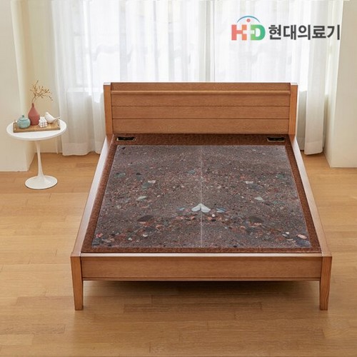 현대의료기 NAMU G822 돌침대 Q (브라운팔보석)