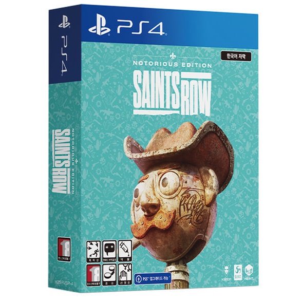  세인츠 로우: 리부트 PS4 노토리어스에디션,한글판