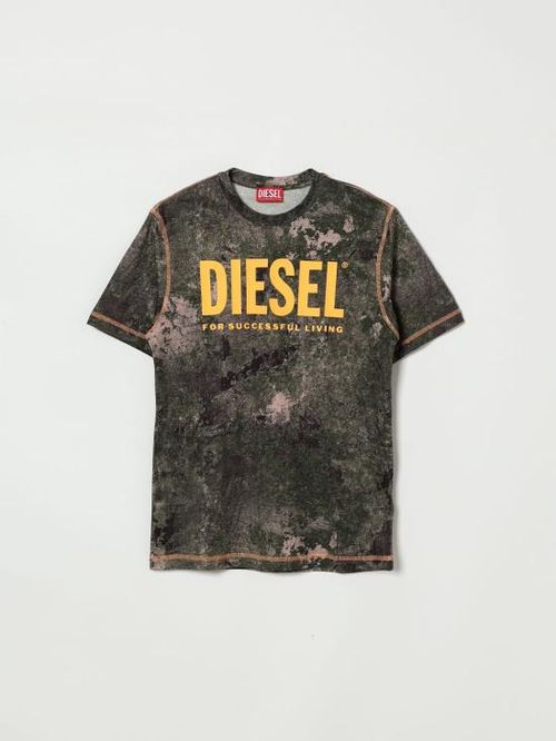 디젤 Little Boys T shirt J02592KYA0A Green K511_이미지