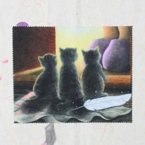 대양 선물은티몬 무한타임 귀여운 캐릭터 안경닦이 30장 저녁풍경 S 초극세사 안경닦이