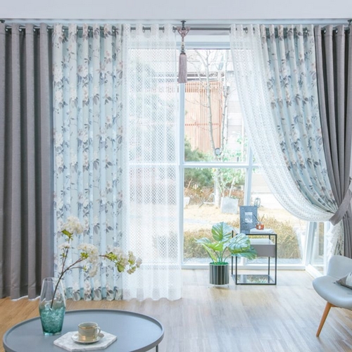 지나송 에른 아일렛 암막커튼+시크릿커튼