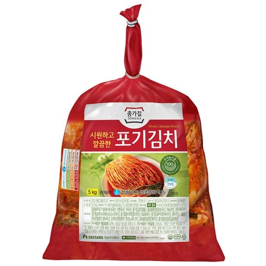  종가 포기김치 5kg [1개] 상품이미지