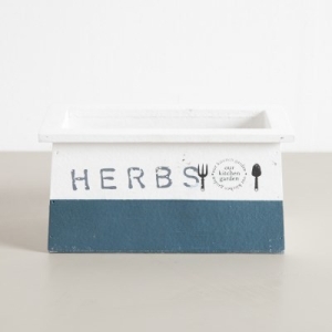 플라워트리 페인팅사각우드 화분 소 23x12cm 조화 화병 FPOTFT_이미지