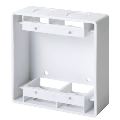 대영산업 PVC 노출 박스 스위치 2개용 44 x 115 x 120mm_이미지