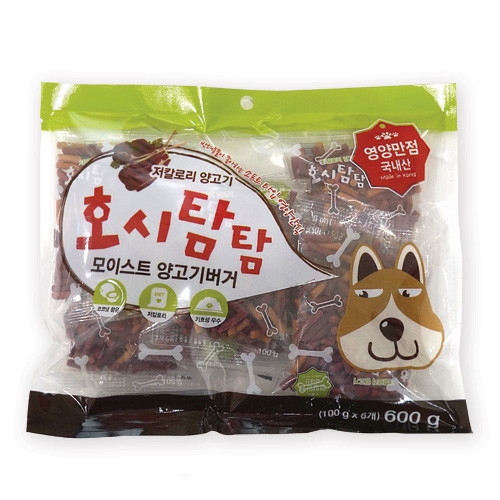 바우와우 호시탐탐 모이스트 양고기버거 600g (1개)_이미지