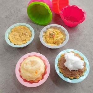 실리콘 머핀빵틀 4P 오븐 에어프라이어 홈베이킹 몰드