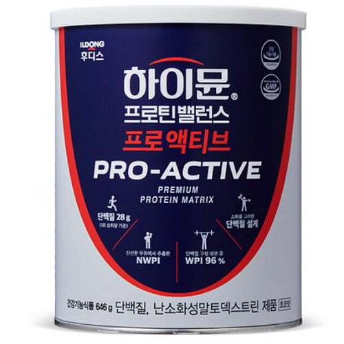 일동후디스 하이뮨 프로틴 밸런스 프로 액티브 646g (5개)