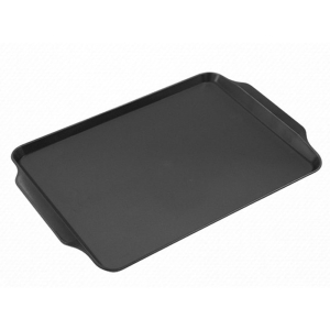 리빙메이트 논슬립 패스트푸드 트레이 블랙 대 50.8 34 3 cm_이미지