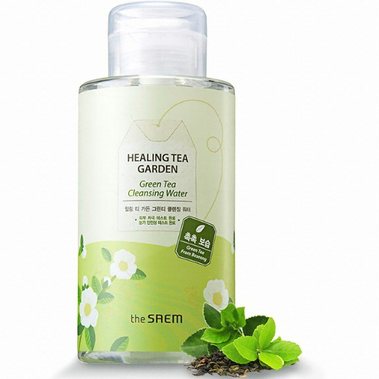 더샘 힐링 티 가든 그린티 클렌징 워터 500ml (4개)_이미지
