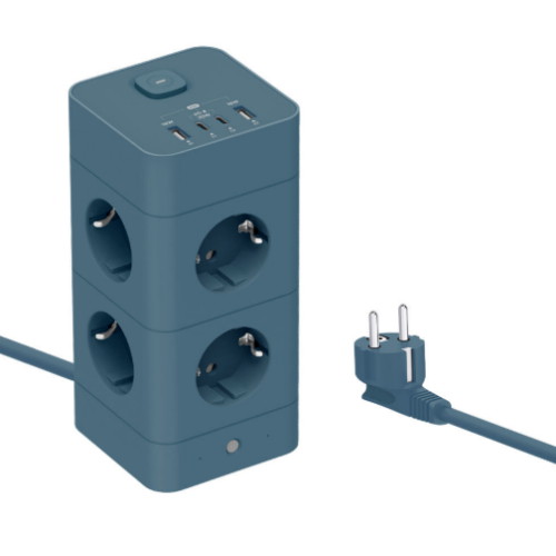 알토디자인 에코너 8구 16A 메인스위치 타워 멀티탭 MT09 (1.8m)