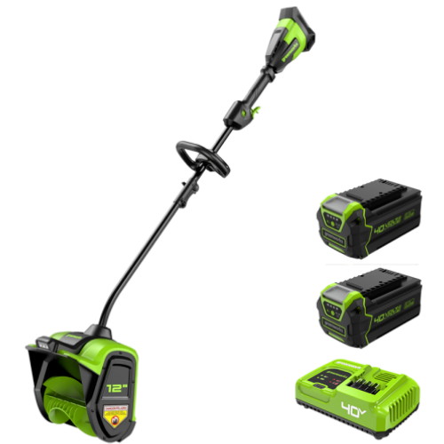 그린웍스 G-MAX 40V 전동 제설삽 (5.0Ah, 배터리 2개)_이미지