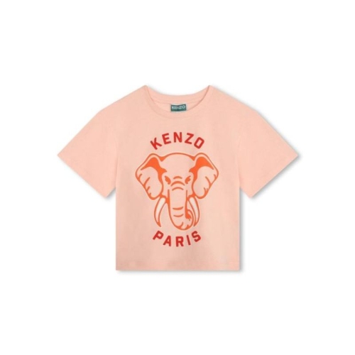 겐조 키즈 티셔츠 K60261 핑크 8,10,12,14A_이미지