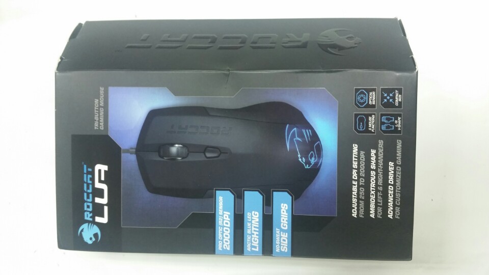 cube ROCCAT LUA TRI-BUTTON GAMING MOUSE