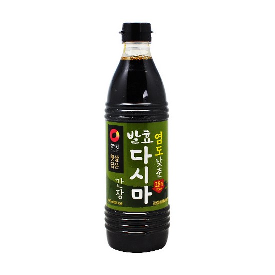 햇살담은 염도낮춘 발효 다시마 간장 840ml