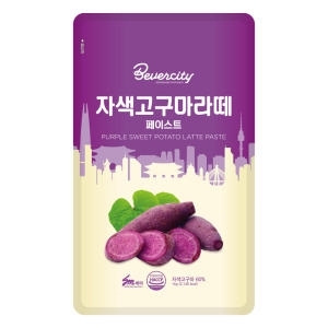 세미 베버시티 자색 고구마라떼 페이스트 1kg [1개]