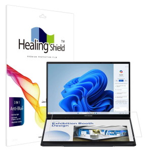폰트리 힐링쉴드 ASUS 젠북 듀오 UX8406MA 보조 디스플레이 액정보호필름 (블루라이트차단)_이미지