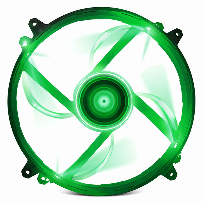 NZXT FZ 200mm LED Green_이미지