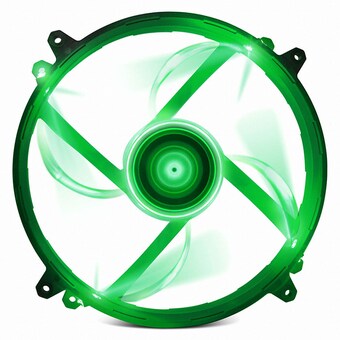 NZXT FZ <b>200mm</b> LED Green
