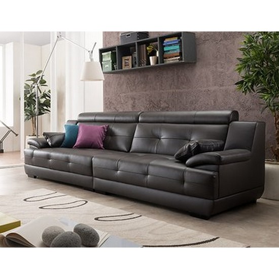 우아미가구 ON 레버턴 라텍스 가죽소파 4인용