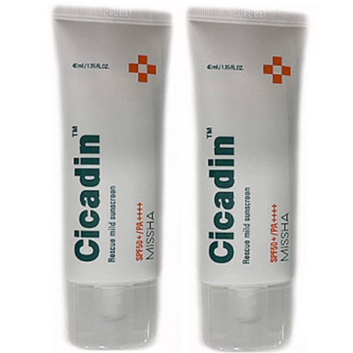 미샤 시카딘 레스큐 선크림 40ml (2개)_이미지