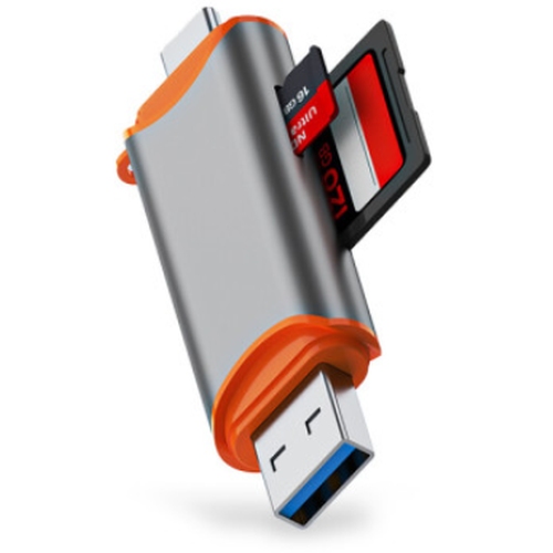 LS-UACSD SD 카드 리더기 USB 3.0 A/C 듀얼