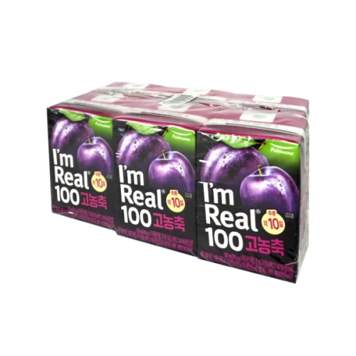 풀무원 아임리얼 100 고농축 푸룬 120ml (6개)