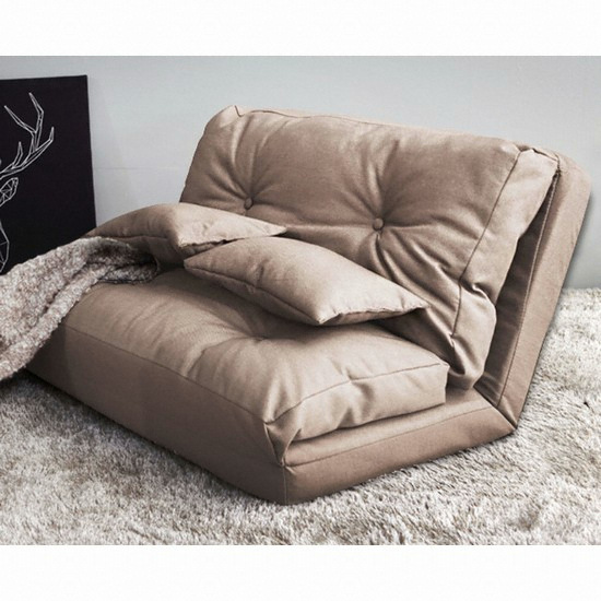 이지체어 데이앤나잇 패브릭 좌식 소파베드 2인용