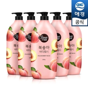 샤워메이트 내추럴 바디워시 복숭아(구) 1200g (5개)_이미지