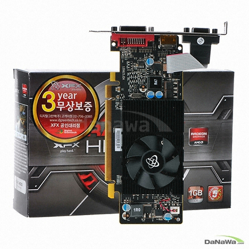 XFX 라데온 HD 6570 D3 1GB LP_이미지