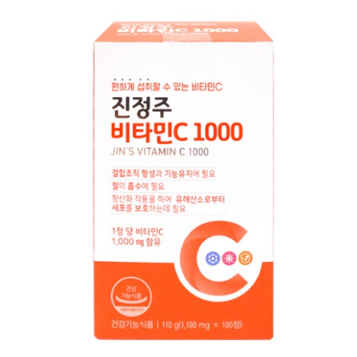 진약사몰 진정주 비타민C 1000 1100mg 100정 (6개)_이미지