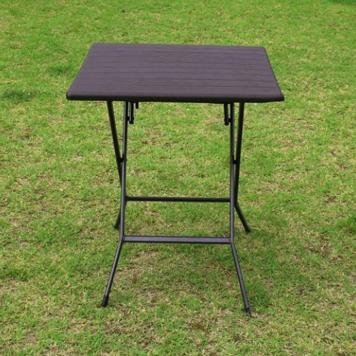 위드퍼니처 아르망 사각 브로몰딩 접이식 야외 테이블 600 (의자별도)_이미지