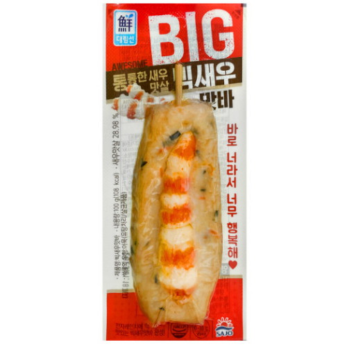 사조대림 대림선 빅새우맛바 100g (40개)