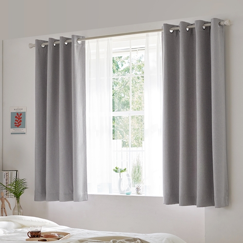 누보데코 테리 암막 아일렛 커튼 (160x232cm)_이미지
