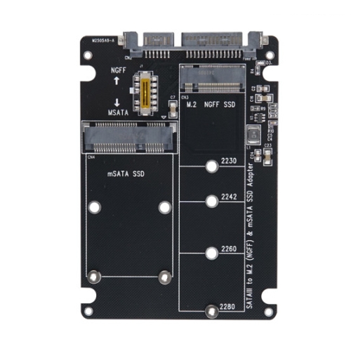 라이트컴 COMS BF469 mSATA + M.2 to SATA3 컨버터_이미지