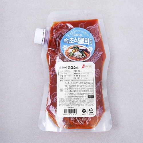 주비푸드 속초식 물회소스 500g (1개)