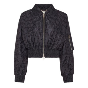 펜디 SS24 자켓 Bomber Black FJ7493AM3UF0GME_이미지