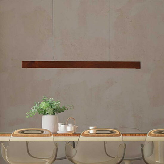 소노조명 LED 리니어 우드 펜던트 40W